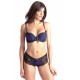 Delicieuse Marine - Soutien-gorge / String