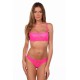 Avilissante Fushia - Ensemble soutien-gorge / string