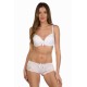 Tendante Blanc - Ensemble soutien-gorge / shorty