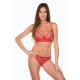 Rally Rouge - Ensemble soutien-gorge / string