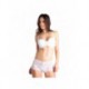 Clinquante Blanc - Soutien-gorge / Shorty