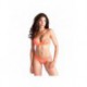 Scandaleuse Orange - Soutien-gorge / String