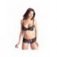 Pulpeuse Noir - Soutien-gorge / Shorty