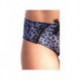 Gracieuse Leopard bleu - Soutien-gorge / Shorty