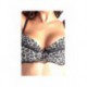 Gracieuse Leopard gris - Soutien-gorge / Shorty