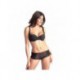 Enjoleuse Noir - Soutien-gorge / Shorty