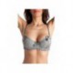 Epateuse Gris - Soutien-gorge / Shorty