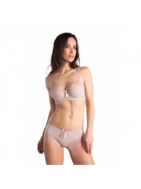 Conquerante Taupe - Ensemble soutien-gorge / tanga