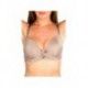 Defiante Taupe - Ensemble soutien-gorge / tanga