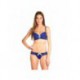 Alima Marine - Ensemble soutien-gorge / string