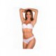 Bettia Blanc - Ensemble soutien-gorge / tanga