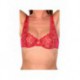 Ola Bordeaux - Ensemble soutien-gorge / string