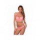 Fondante Corail - Ensemble soutien-gorge / string