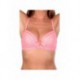 Fondante Corail - Ensemble soutien-gorge / string