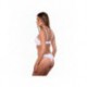 Blousante Blanc - Ensemble soutien-gorge / string