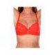 Blousante Rouge - Ensemble soutien-gorge / string