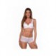 Consolante Blanc - Ensemble soutien-gorge / shorty