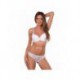 Bloquante Blanc - Ensemble soutien-gorge / string