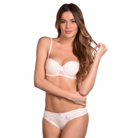 Youla Nude - Ensemble soutien-gorge / tanga